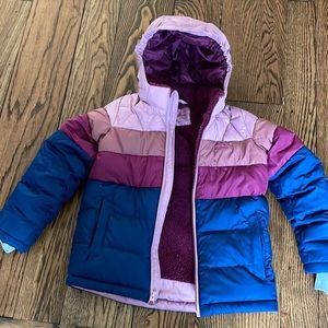 LL Bean Kids Downtek Jacket Sz 6/7